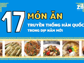 [TỔNG HỢP] 17 món ăn truyền thống Hàn Quốc trong dịp năm mới